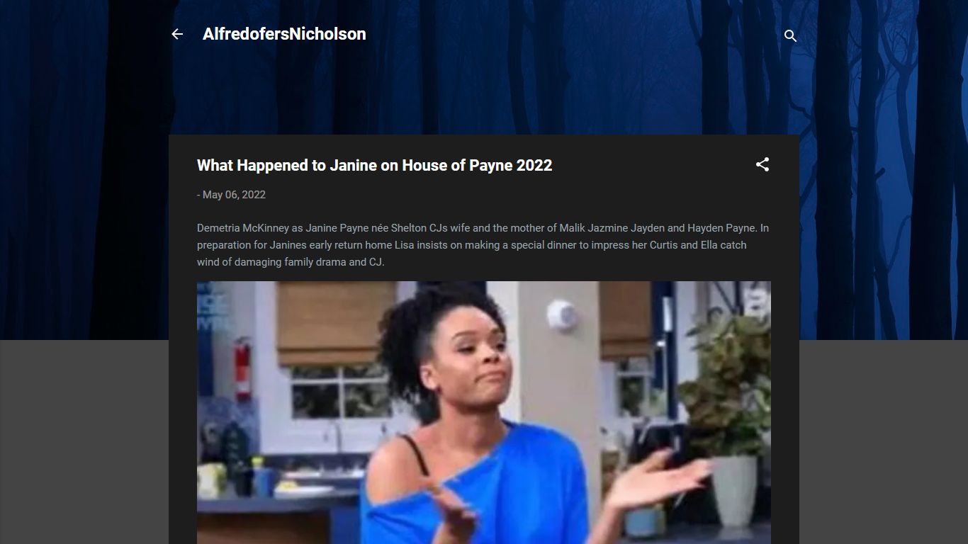 What Happened to Janine on House of Payne 2022